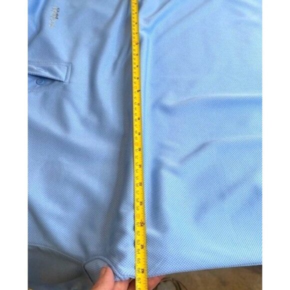 Columbia PFG Omni-Shade Mens Polo Shirt XL Blue - Picture 8 of 9